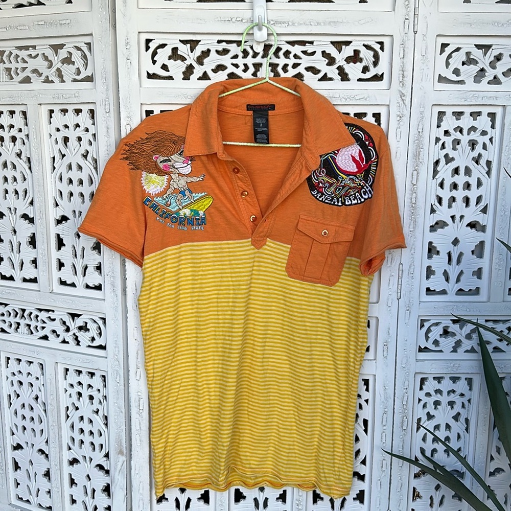 Vintage Y2K Custom Barcelona shirt